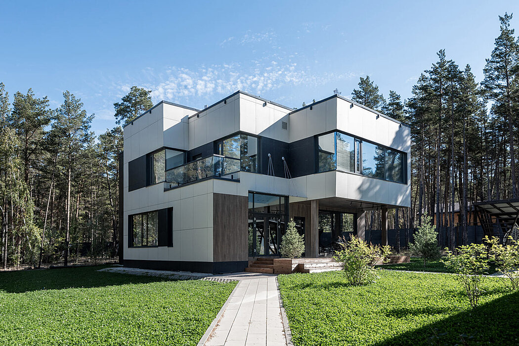 House Among the Pines: A Family Retreat Harmonizing with Kazakhstan’s Natural Beauty