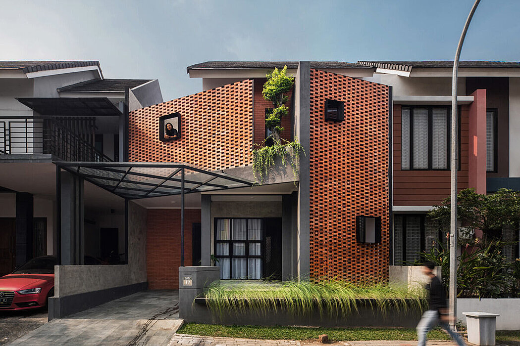 DJ House: A Unique Brick Renovation in Tangerang - 1