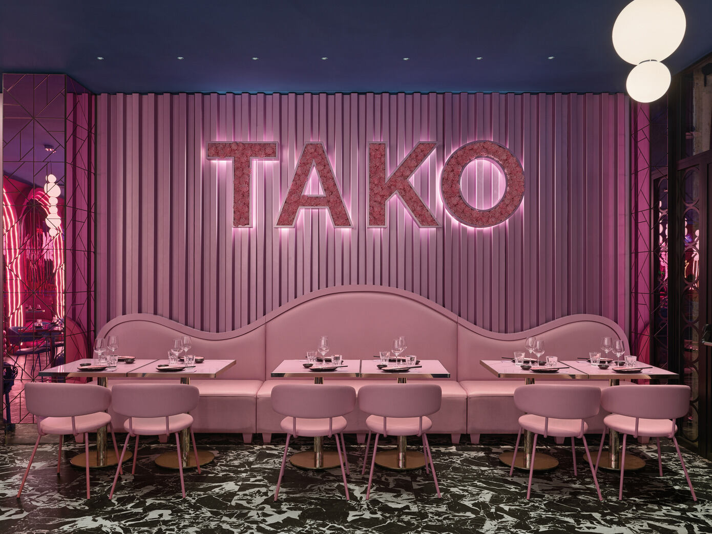 TAKO: Where Eclectic Design Meets Sushi in Rome