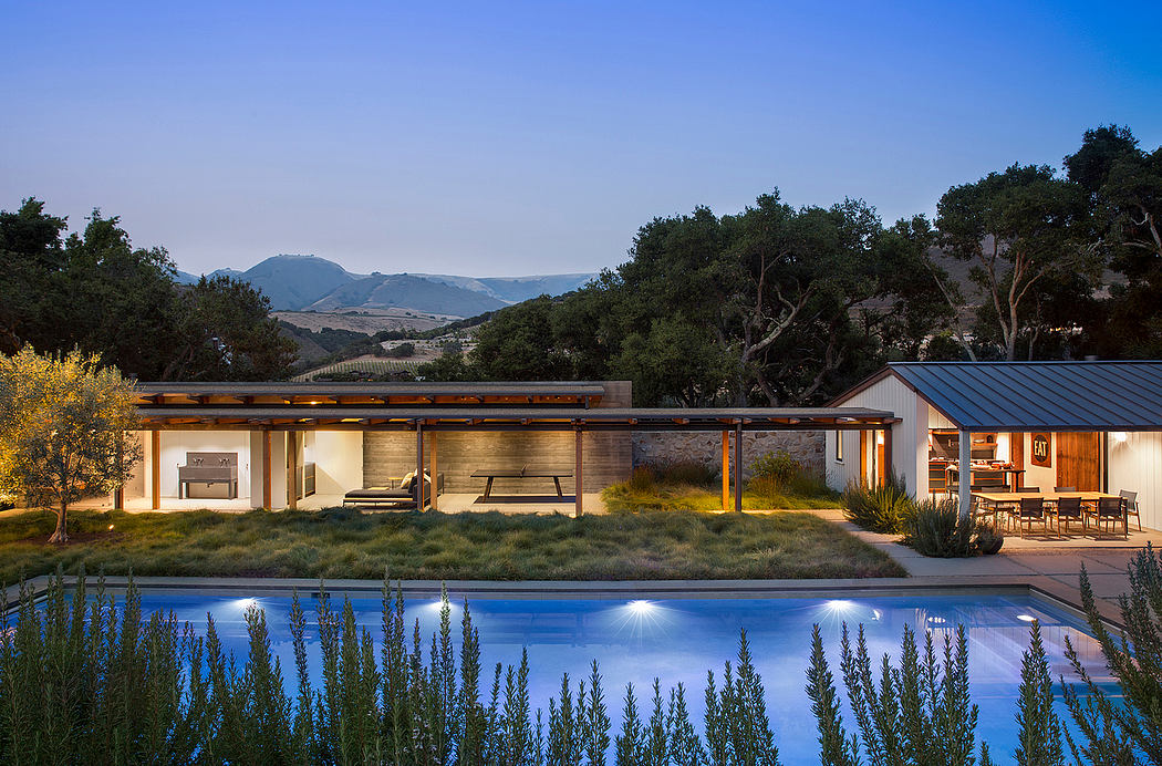 The Webster Poolhouse: A Marvel in Carmel Valley’s Landscape