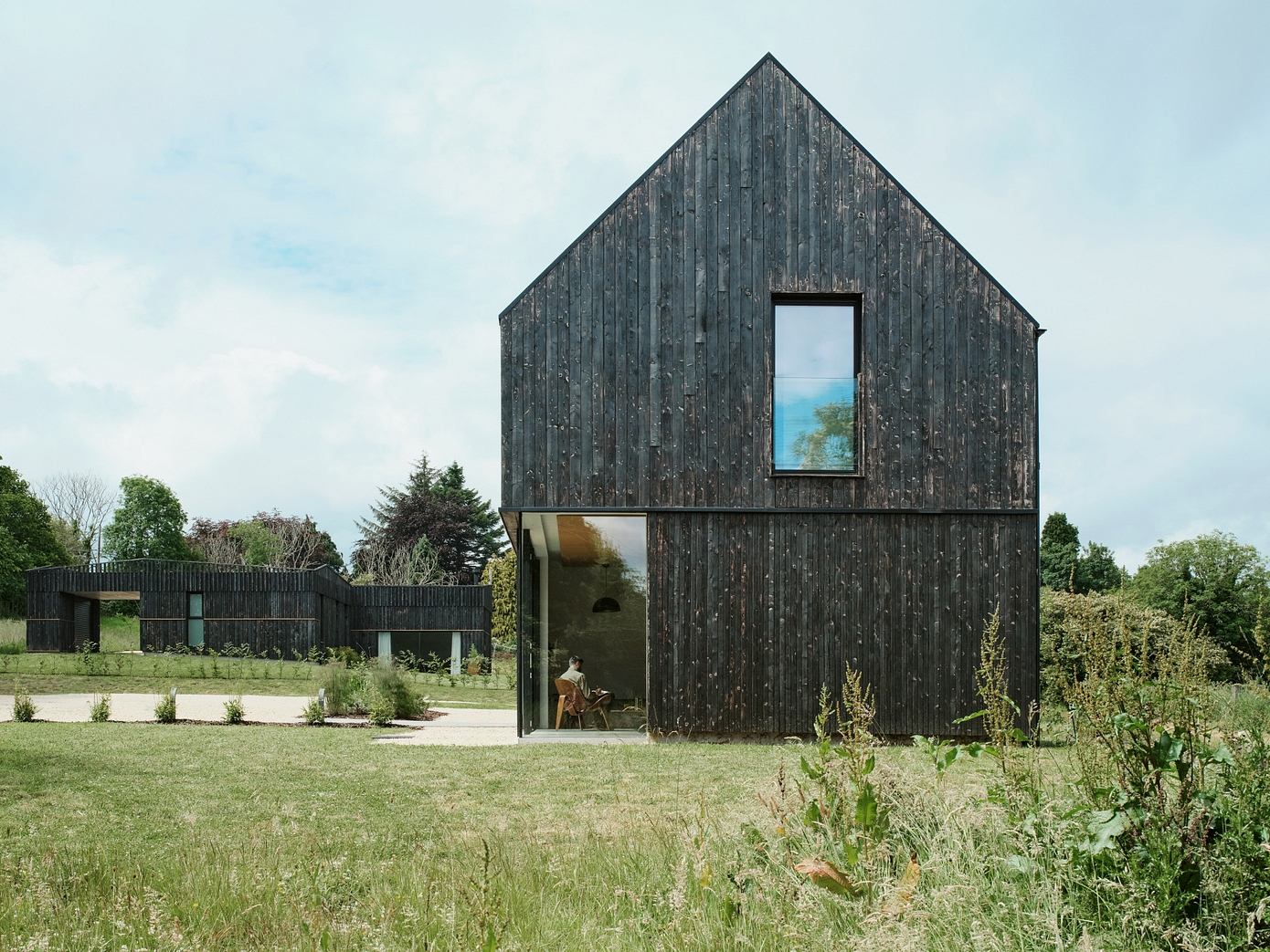 An Office Two Houses: Sustainable Living Meets Modern Design in Scotland