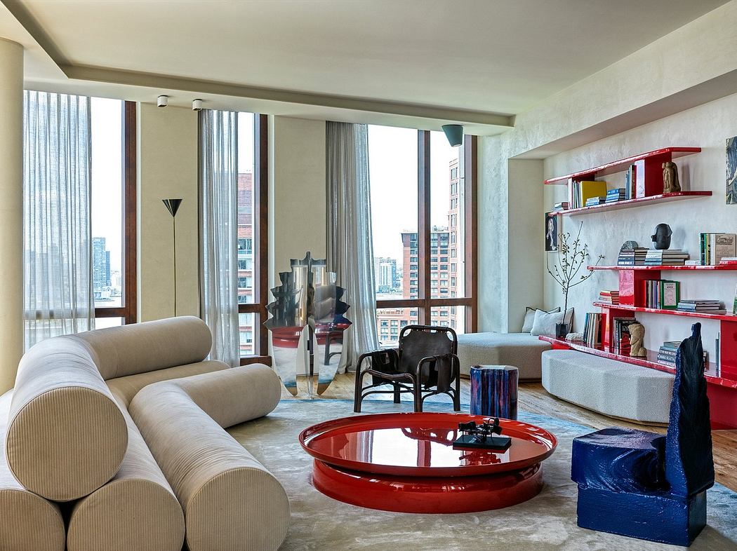 Bold Tribeca Apartment: A Crina Arghirescu Masterpiece