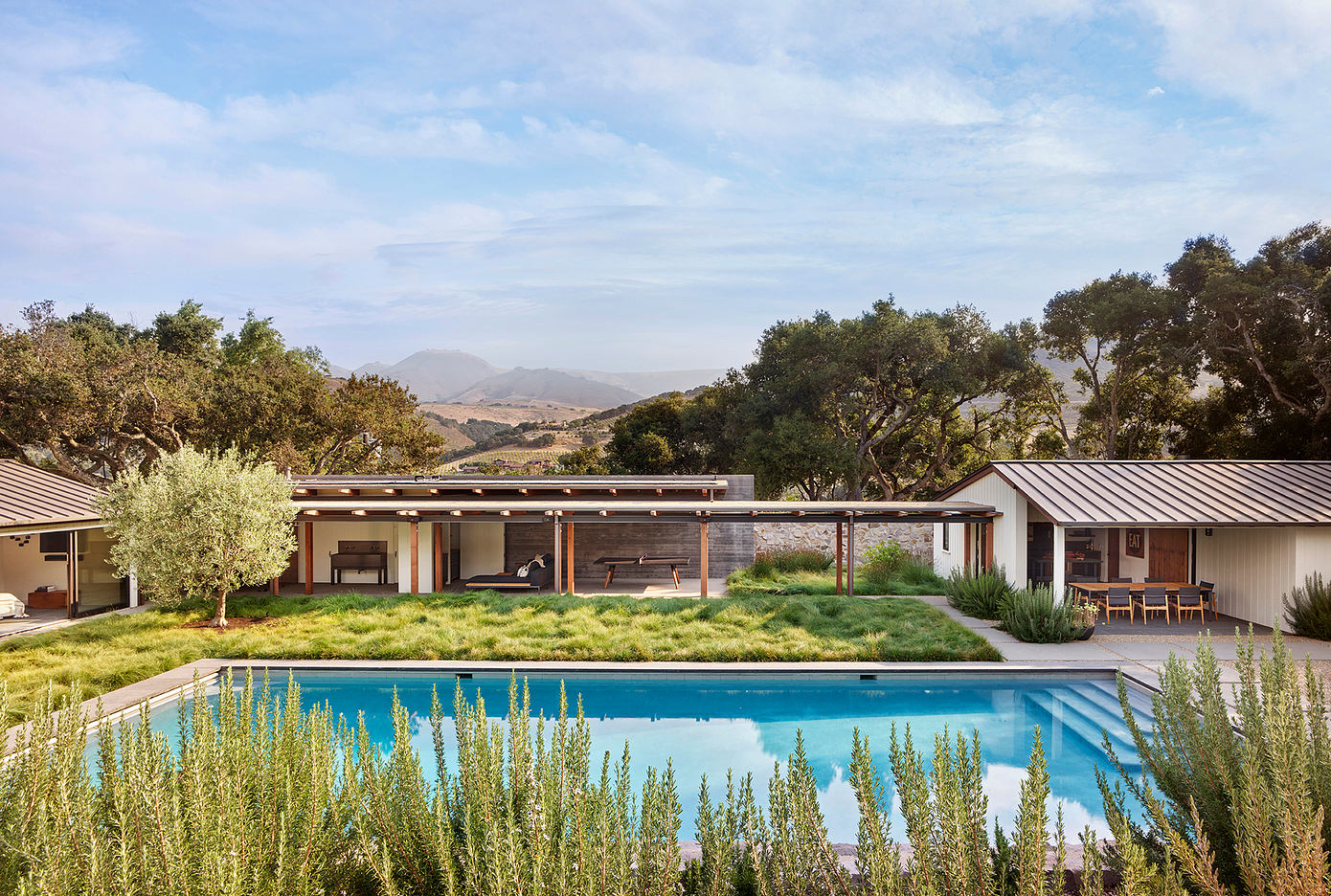 The Webster Poolhouse: A Marvel in Carmel Valley’s Landscape
