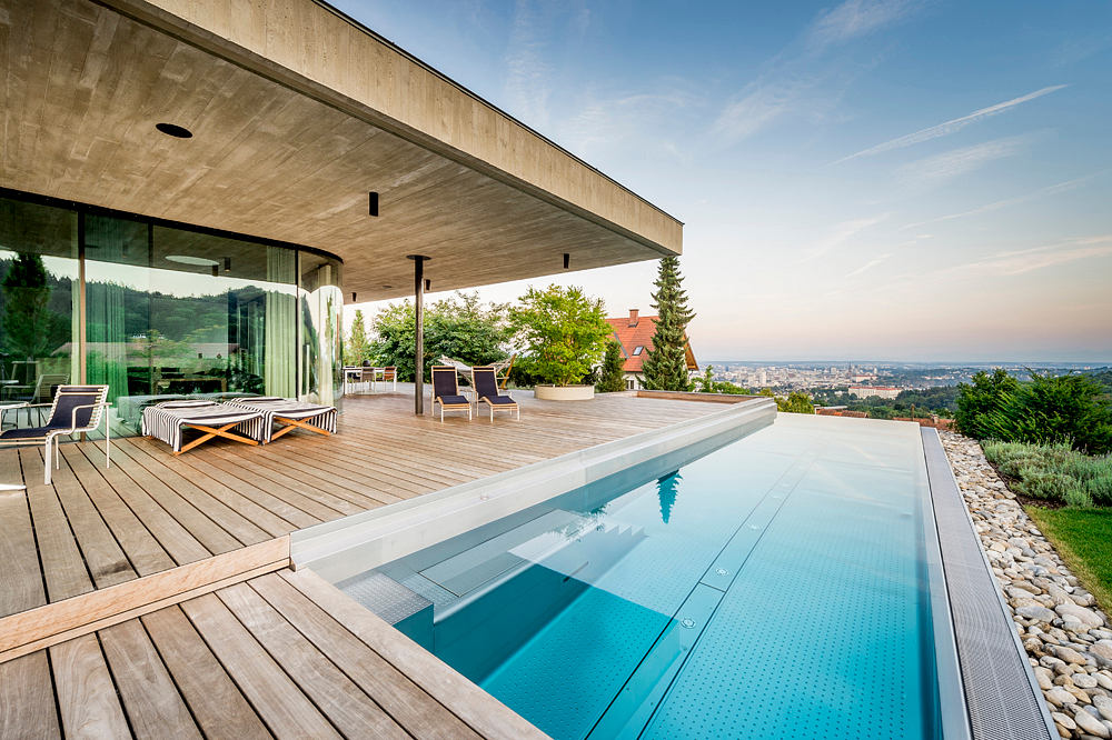 House E: Elevating Living Spaces Above Linz’s Skyline