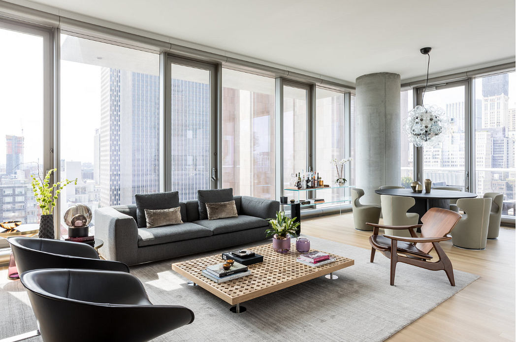 Leonard Street: A Peek into NYC’s Minimalist Luxury Apartment