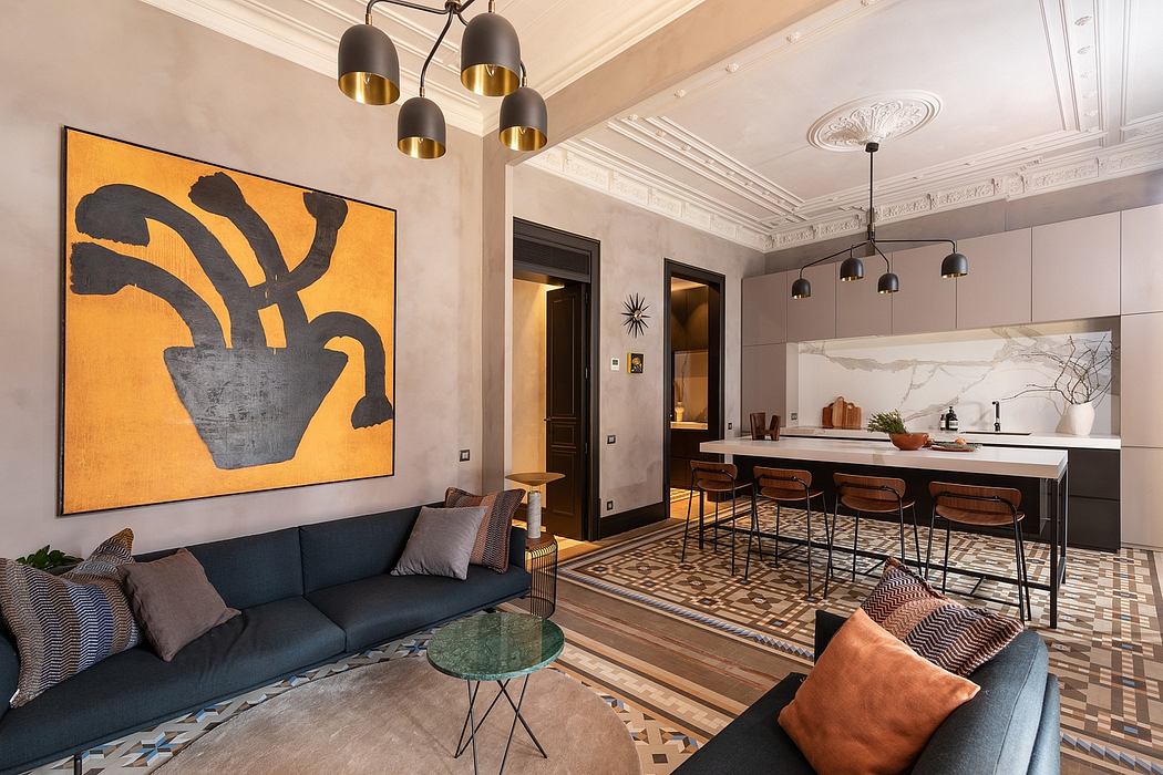 Apartment in Paseo San Juan: A Fusion of Modernity and History