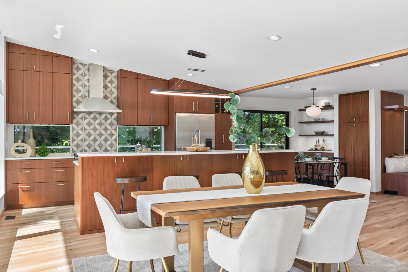 Edmonds Midcentury Addition & Remodel by WAKEdesign
