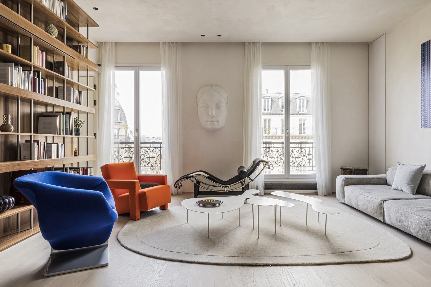 House for 2 Architects: Renovating a 19th-Century Paris Apartment