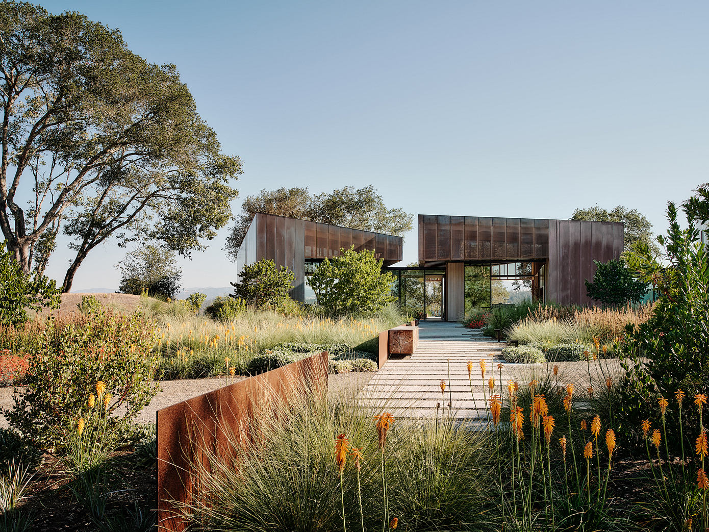 Madrone Ridge: Copper-Clad Home Design in Sonoma