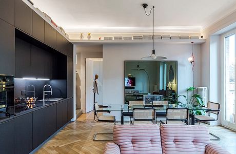 Bertola Apartment: A Modern Twist on Art Deco Elegance