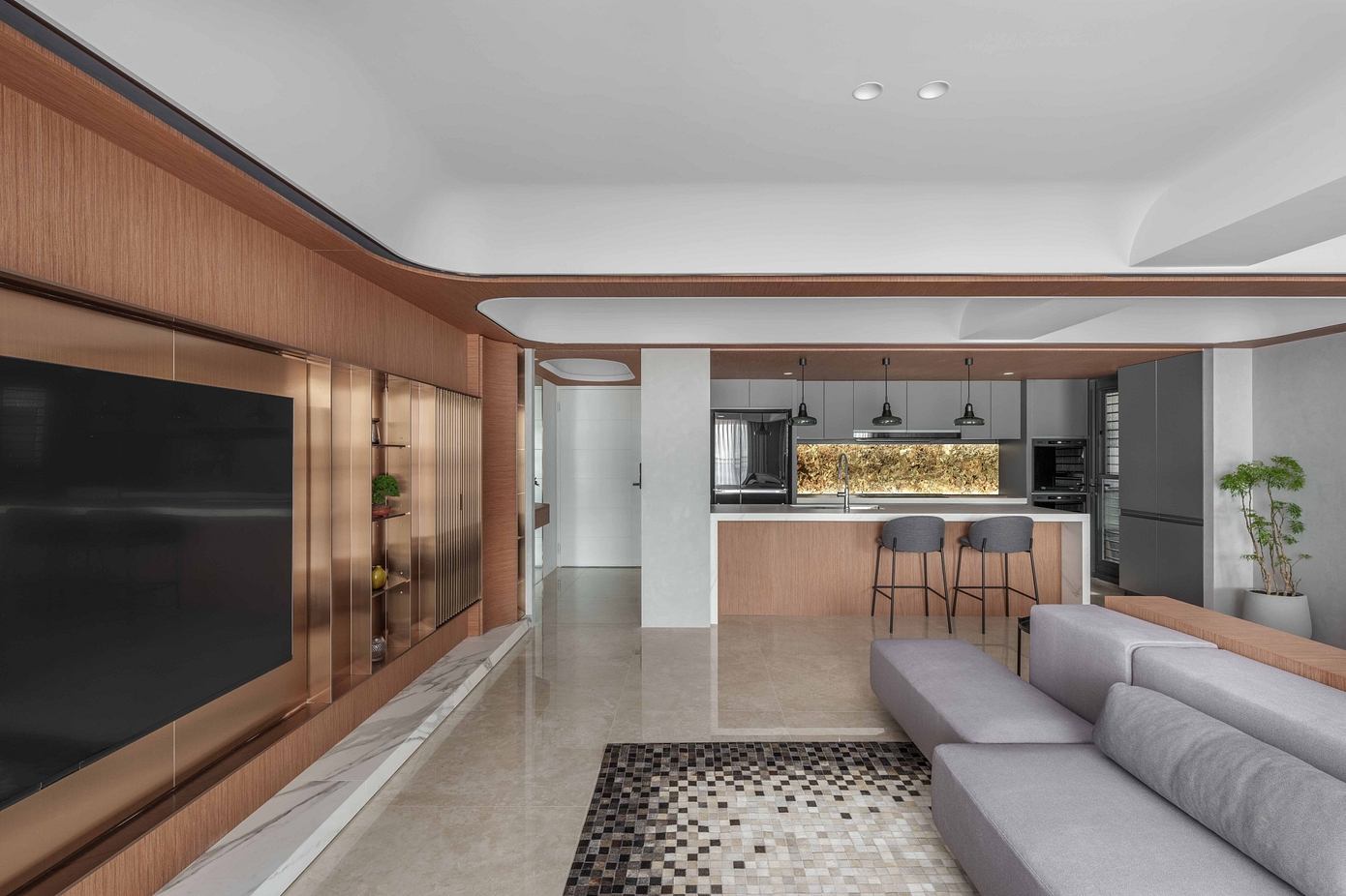 Residence A1: Elegant Taiwanese Apartment Designed by Andy Nien