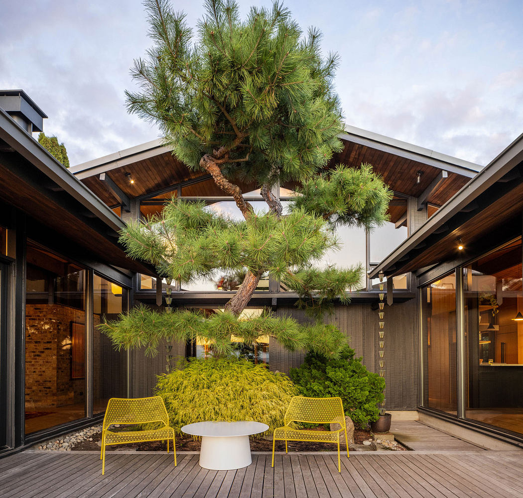 Lark House: Mid-Century Home Meets Contemporary Style