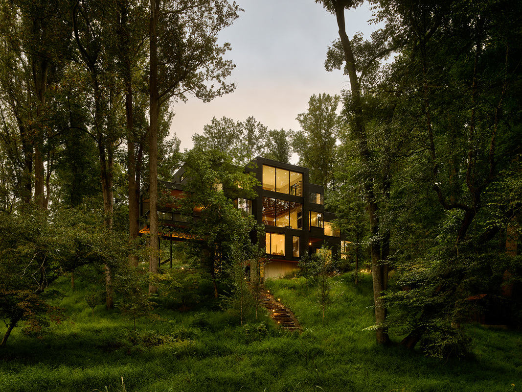 Virginia Treehouse: Elevated Living in the Virginia Woods