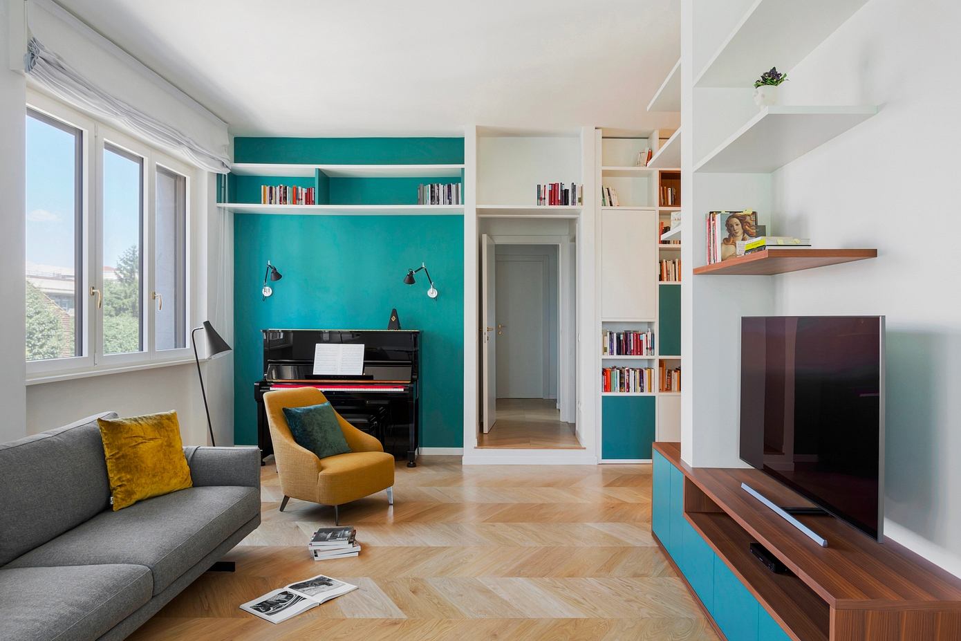 Crocetta: Exploring Fiorenza Raja’s Contemporary Apartment in Italy