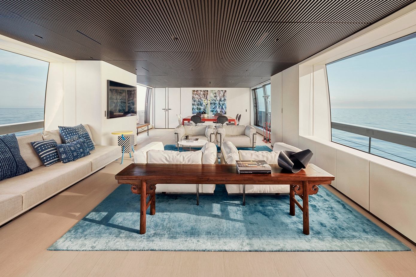 SP110: Piero Lissoni’s Minimalist Interiors for Yacht Luxury