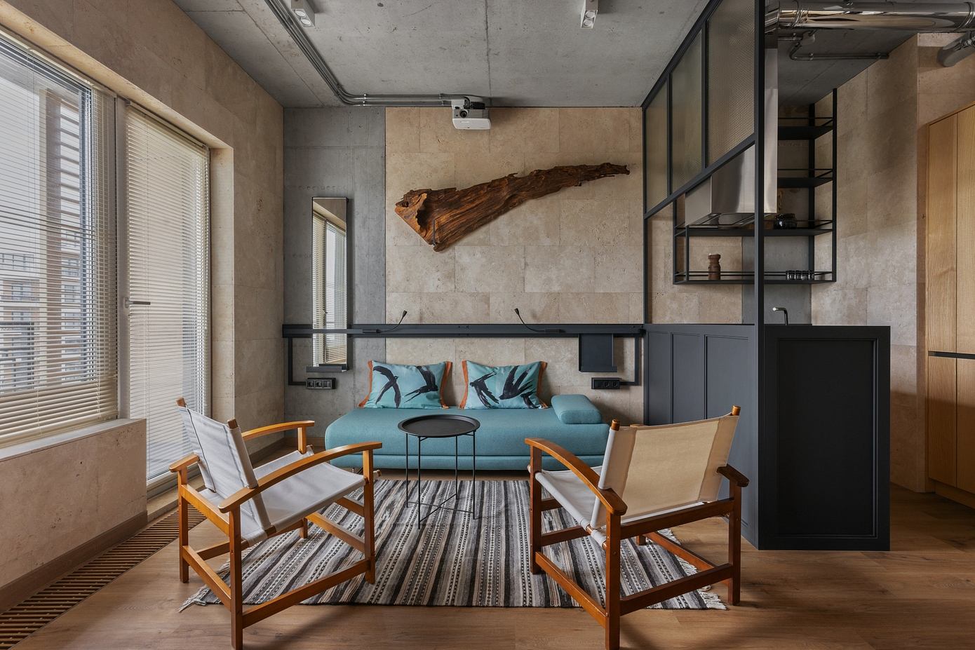 Cape Quiet: Minimalist Apartment Design in Odesa