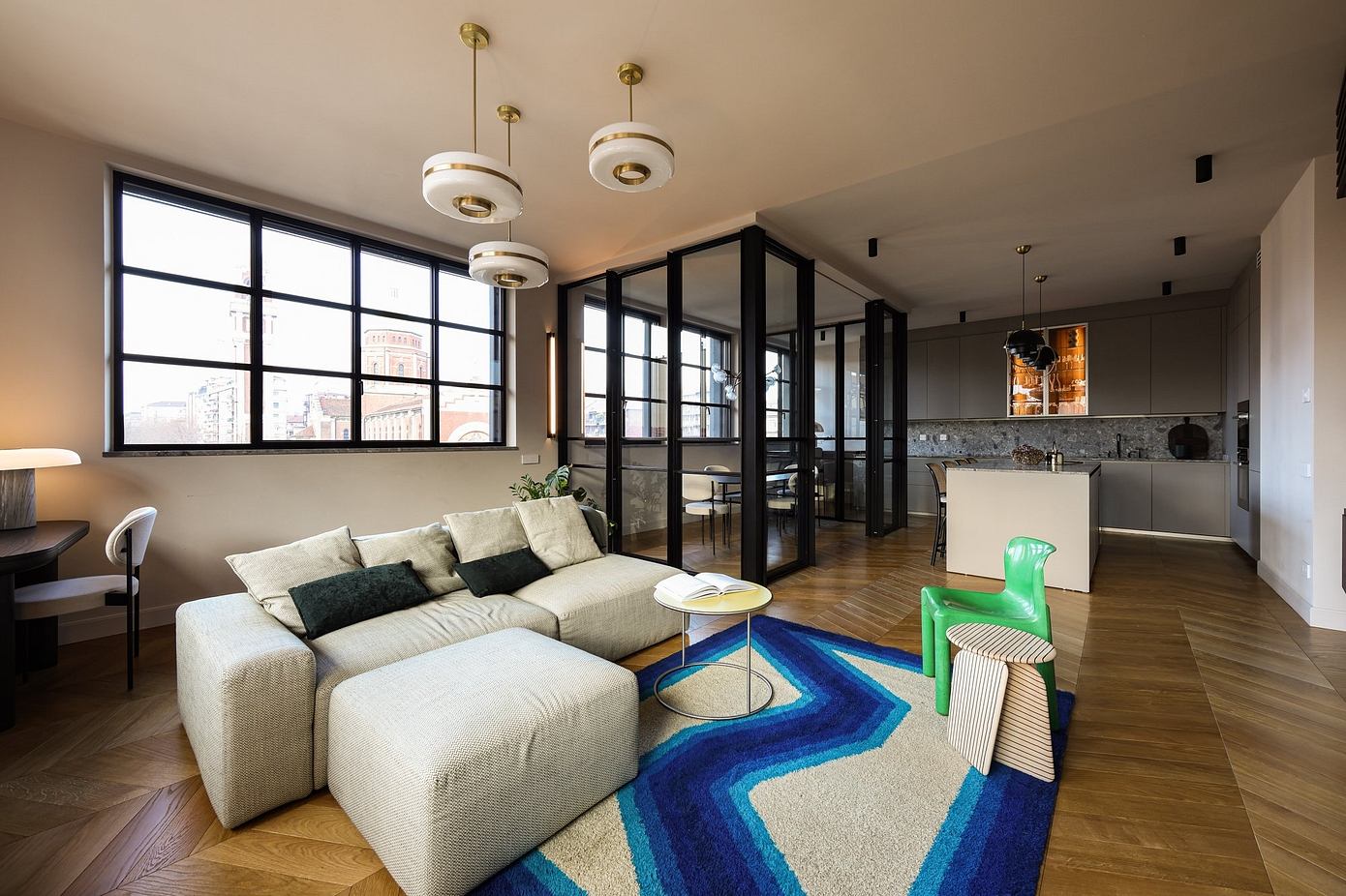 Lomazzo Street Apartment: Adaptive Interior Design for Modern Family Life