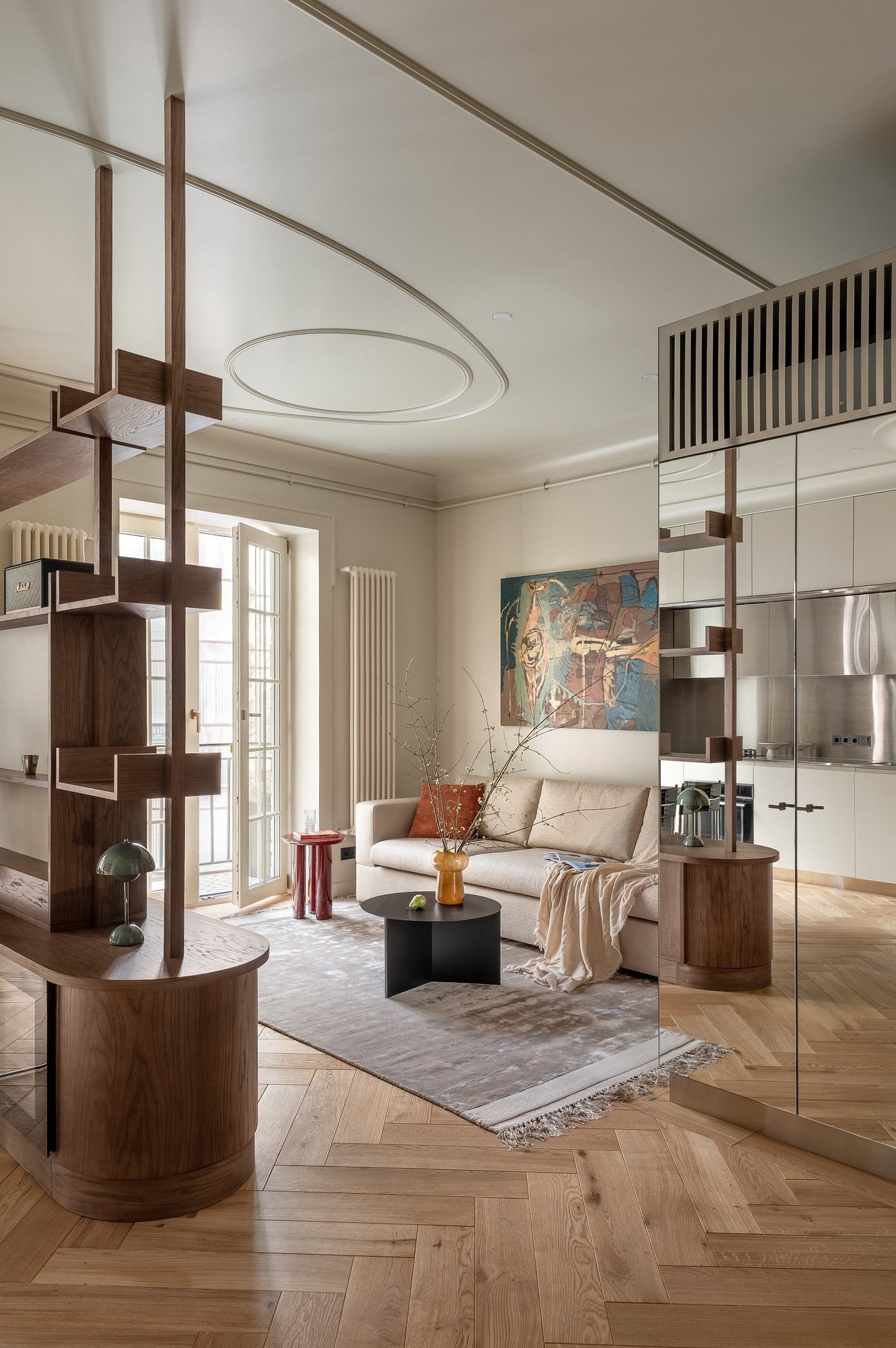 Darvina Apartment: A Stylish Transformation in Kyiv