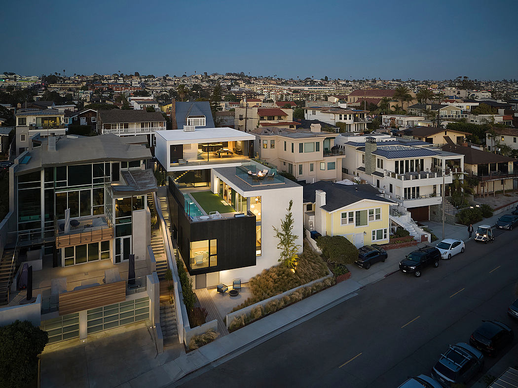 Impressive modern architecture with sleek glass exteriors and rooftop pools.