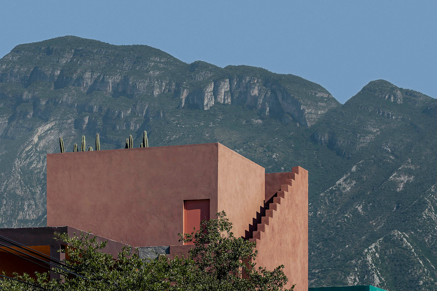 Ederlezi House in Mexico Boasts a Red Zigzag Exterior by Práctica