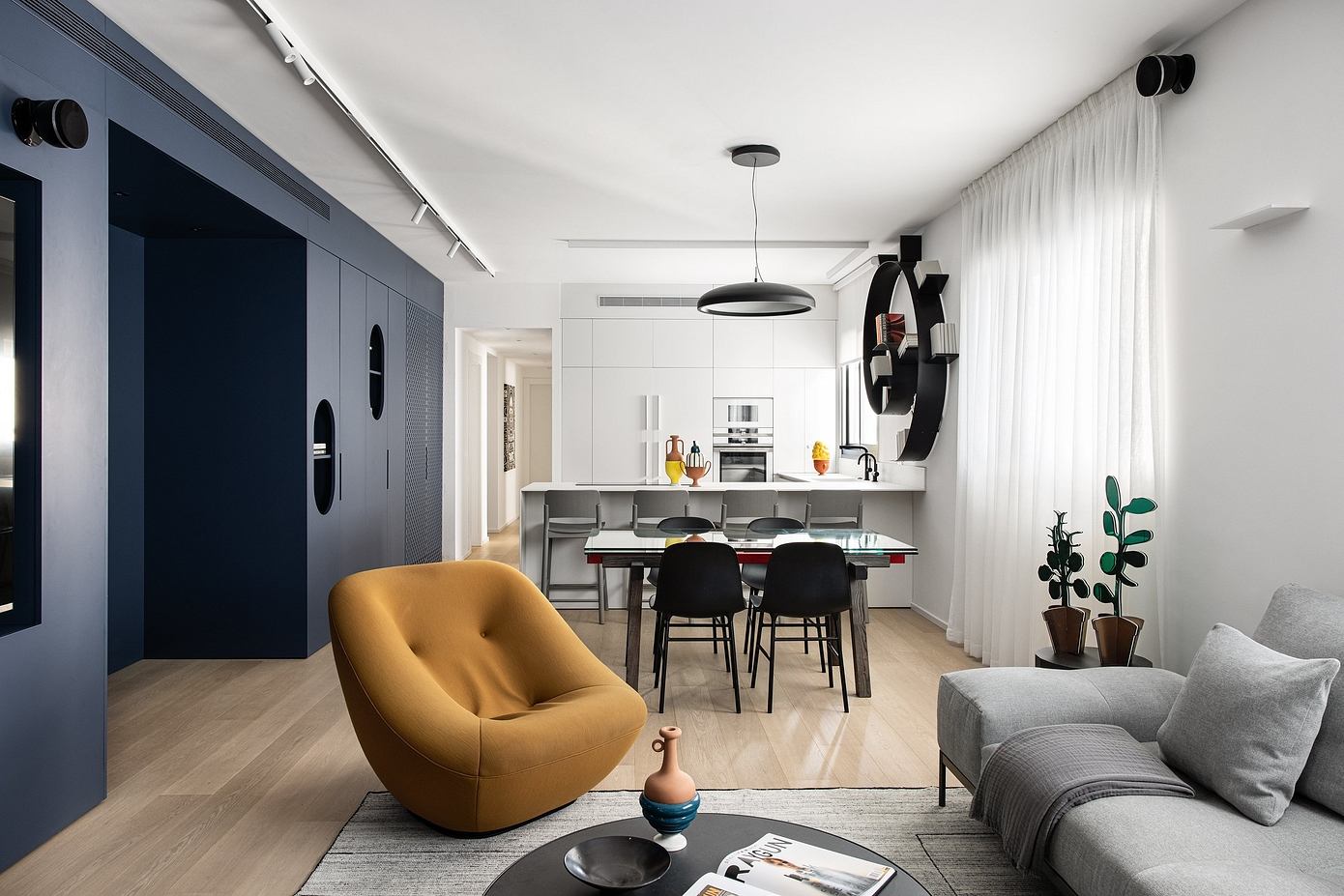 YL Apartment by Maya Sheinberger Redesigns for Family Needs