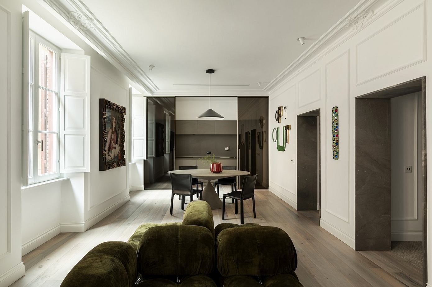 Apartment S in Rome by PaoliPinto Architetti