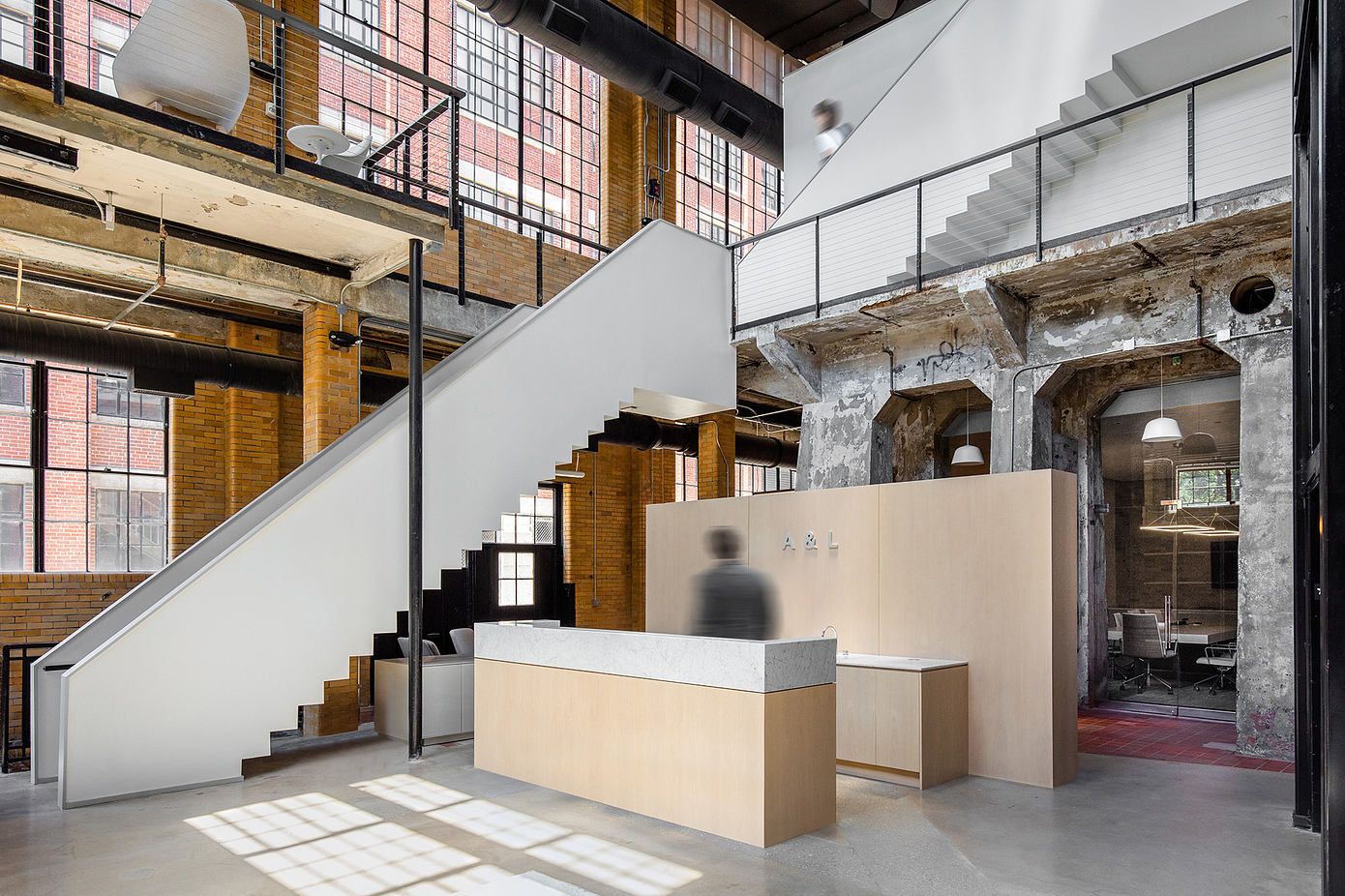 Arts & Letters Creative Co Office by Architecturefirm in Richmond