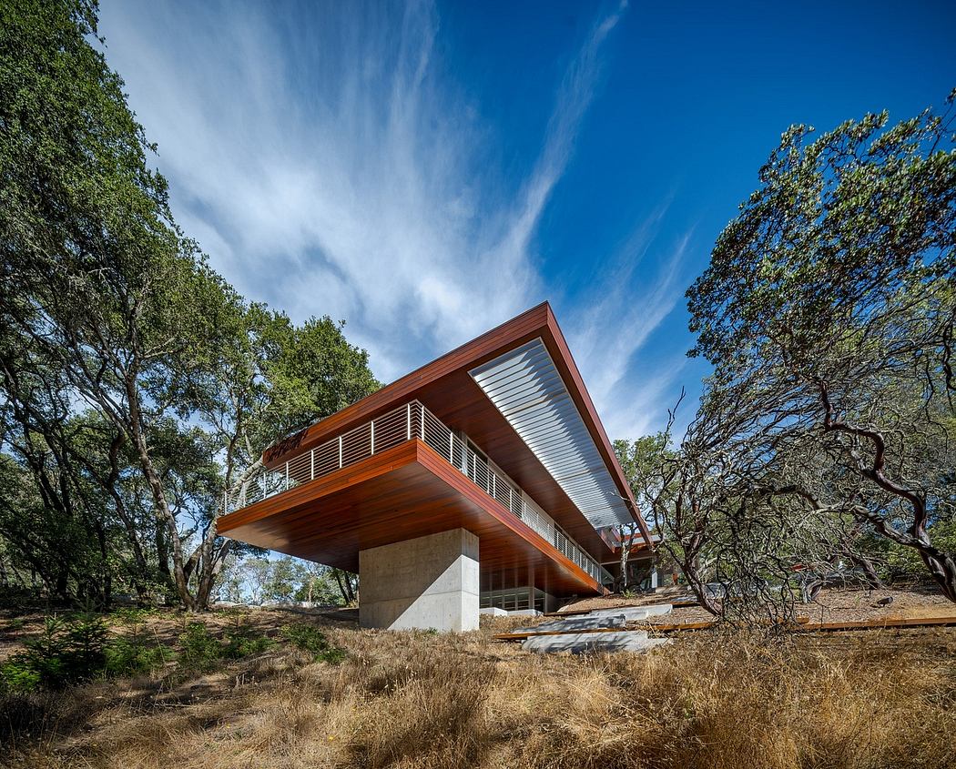 Whispering Stones Residence by Swatt + Partners in Healdsburg